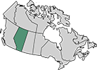 A map of Alberta
