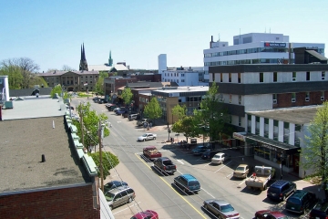 University Avenue in Charlottetown, Prince Edward Island, Canada