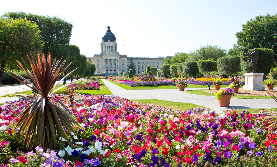 Beautiful city of Regina in Saskatchewan, Canada