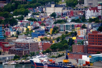 St. John's, the capital city of Newfoundland and Labrador, Canada