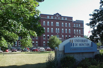 Université de Moncton in Moncton, New Brunswick, Canada